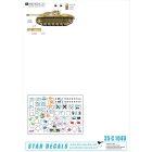 Star Decals Axis/Eastern Europe Sturmgeschutz/StuG.III #2. Bulgaria, Spain, Italy, Yugoslavia. matrica