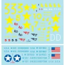 Star Decals U.S. in North Africa # 2 matrica