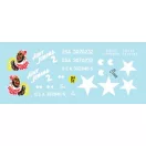 Star Decals U.S. Special Shermans. Aunt Jemima and other mine exploder tanks matrica