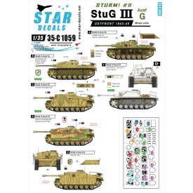 Star Decals Sturm # 8 matrica