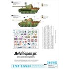 Star Decals Befehlspanzer # 6 matrica