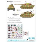 Star Decals Befehls Pz.Kpfw.VI Tiger I and Pz.Kpfw.VI Tiger II. Befehlspanzer # 7 matrica