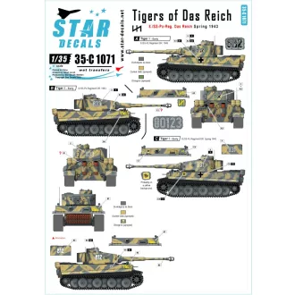   Star Decals Generic numbers and insignias for Spring 1943 (incl. TIKI) matrica