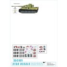 Star Decals Generic numbers and insignias for Spring 1943 (incl. TIKI) matrica