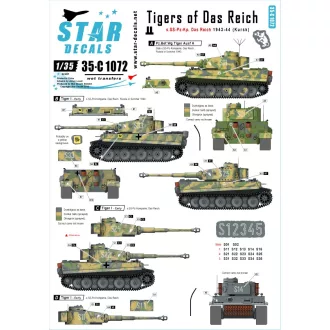   Star Decals Generic numbers and insignias for Summer 1943-44 (incl. Kursk) matrica