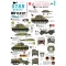 Star Decals Firefly, Stuart, Halftrack, Willys Jeep, Staghound matrica