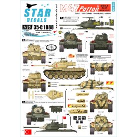 Star Decals M47 Patton #4. Middle East War & Peace