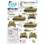 Star Decals SS-Pz.Kpfw.VI Tigers in France # 1 matrica