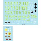 Star Decals SS-Pz.Kpfw.VI Tigers in France # 1 matrica