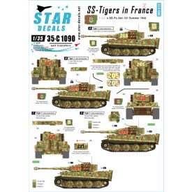 Star Decals SS-Pz.Kpfw.VI Tigers in France # 2.