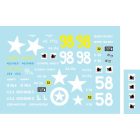 Star Decals U.S. Special Shermans matrica