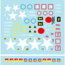Star Decals Lee in Burma matrica