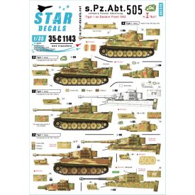 Star Decals Schwere Pz.Abt. 505 matrica