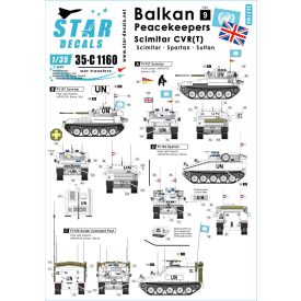 Star Decals Balkan Peacekeepers # 9 matrica