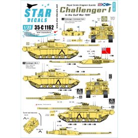 Star Decals Challenger I. RSDG matrica
