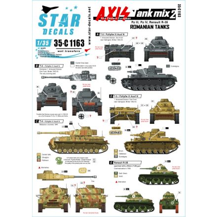 Star Decals Axis Tank Mix # 2 matrica