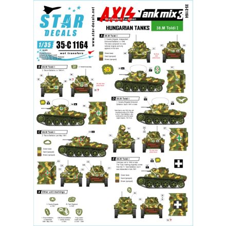 Star Decals Axis Tank Mix # 3 matrica