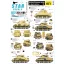 Star Decals British Sherman tanks in North Africa matrica