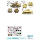 Star Decals British Sherman tanks in North Africa matrica