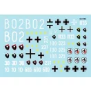 Star Decals 18. Panzer Division # 2. Pz-Regiment 18 / Pz-Abteilung 18. matrica