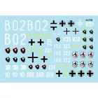 Star Decals 18. Panzer Division # 2. Pz-Regiment 18 / Pz-Abteilung 18. matrica
