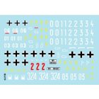 Star Decals Fall Blau and Stalingrad # 2. Pz-Abt. 103 1942-43 matrica