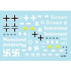 Star Decals Ordnungs Polizei # 1. Ordnungs Polizei # 1. Anti Partisan and Security service matrica