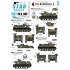 Star Decals Korean War - US Artillery # 1. Korean War 1950-53 matrica