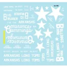 Star Decals Korean War - US Artillery # 2. Arkansas Long Toms matrica
