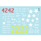 Star Decals Korean War - US M4A3E8 Sherman # 3 matrica