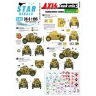 Star Decals Axis & East European Tank mix # 5. 39M Csaba Armoured Car matrica
