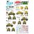 Star Decals Axis & East European Tank mix # 5. 39M Csaba Armoured Car matrica