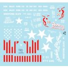 Star Decals Vietnam Gun Trucks # 4. matrica