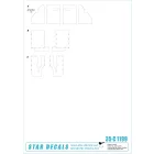 Star Decals Vietnam Gun Trucks # 6. matrica