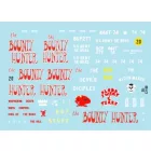 Star Decals Vietnam Gun Trucks # 6. matrica