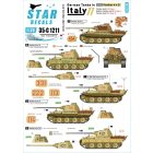 Star Decals German tanks in Italy # 11. Panther A & G matrica