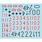 Star Decals German tanks in Italy # 11. Panther A & G matrica