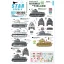 Star Decals German tanks in Norway & Finland # III matrica