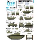 Star Decals Indochine # 3. The Foreign Legion - M29C Crabe, Greyhound, M5A1 Stuart, LVT-4, LVT(A)-4 matrica