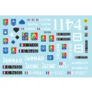 Star Decals Indochine # 3. The Foreign Legion - M29C Crabe, Greyhound, M5A1 Stuart, LVT-4, LVT(A)-4 matrica