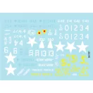 Star Decals M3 and M3A1 Stuart. US Army matrica