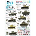 Star Decals M3, M3A1, M3A1 Satan and M5A1 Stuart matrica