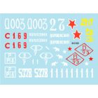 Star Decals Red Army Soviet T-34 m/1943. Eastern front 1943-44. matrica