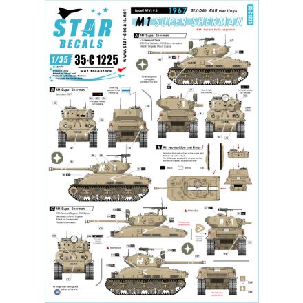 Star Decals Red Army Soviet OT-34 Flame tanks matrica