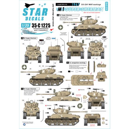 Star Decals Red Army Soviet OT-34 Flame tanks matrica