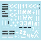 Star Decals Red Army Soviet OT-34 Flame tanks matrica