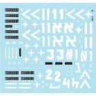 Star Decals Red Army Soviet OT-34 Flame tanks matrica