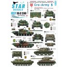 Star Decals CRO-ARMY # 5 matrica