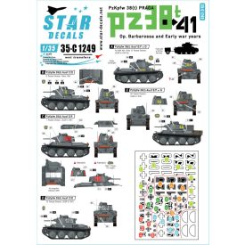 Star Decals Pz.Kpfw 38(t) Praga matrica