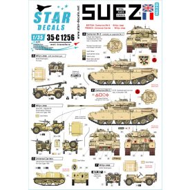 Star Decals 1956 Suez Crisis #1. matrica